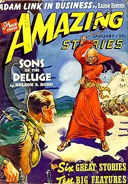 Amazing Stories cover image for January 1940