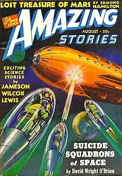 Amazing Stories cover image for August 1940