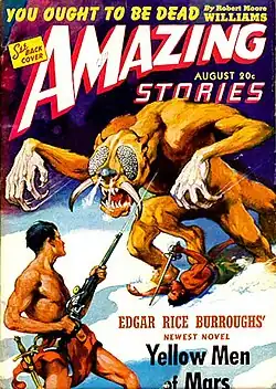 Amazing Stories cover image for August 1941