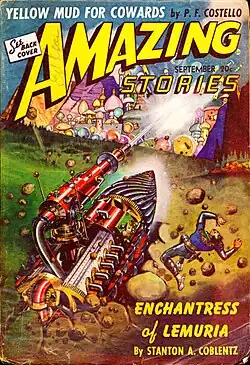 Amazing Stories cover image for September 1941