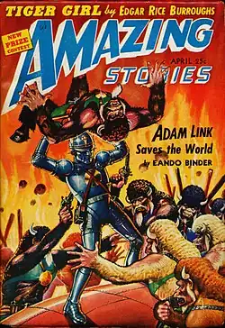 Amazing Stories cover image for April 1942