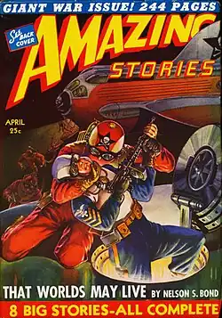Amazing Stories cover image for April 1943