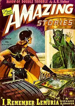 Amazing Stories cover image for March 1945
