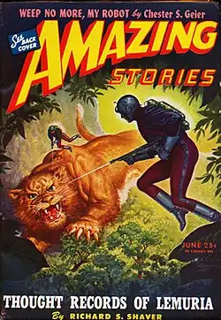 Amazing Stories cover image for June 1945