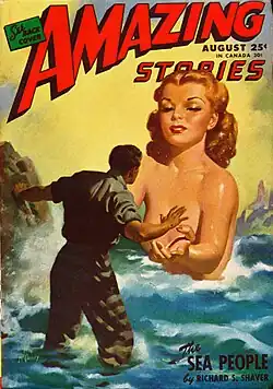 Amazing Stories cover image for August 1946