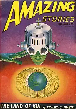 Amazing Stories cover image for December 1946