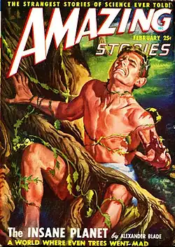 Amazing Stories cover image for February 1949