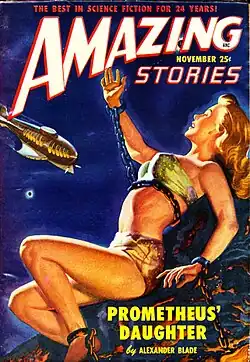 Amazing Stories cover image for November 1949