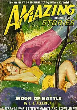 Amazing Stories cover image for December 1949