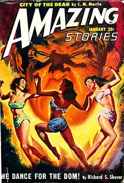 Amazing Stories cover image for January 1950