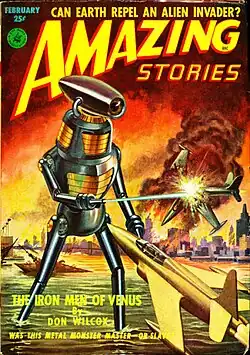 Amazing Stories cover image for February 1952