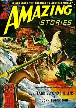 Amazing Stories cover image for March 1952