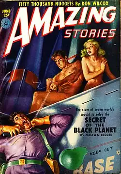Amazing Stories cover image for June 1952