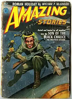 Amazing Stories cover image for July 1952