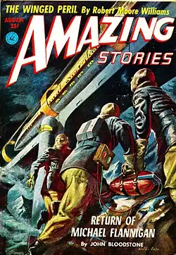 Amazing Stories cover image for August 1952