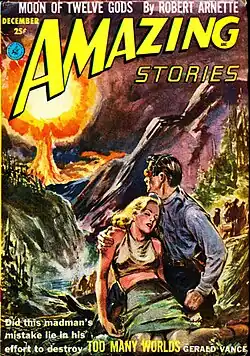 Amazing Stories cover image for December 1952