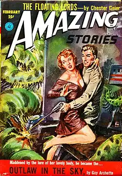 Amazing Stories cover image for February 1953