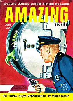 Amazing Stories cover image for June 1956