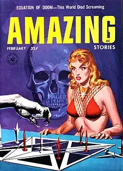 Amazing Stories cover image for February 1957