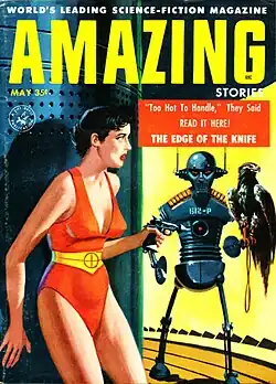 Amazing Stories cover image for May 1957