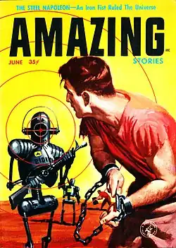 Amazing Stories cover image for June 1957