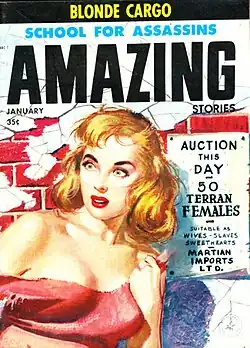 Amazing Stories cover image for January 1958