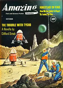 Amazing Stories cover image for October 1960
