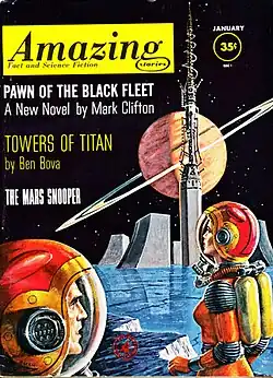 Amazing Stories cover image for January 1962