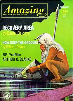 Amazing Stories cover image for February 1963