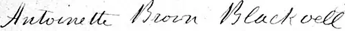 Antoinette Brown Blackwell