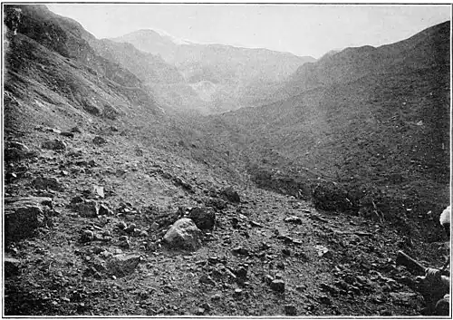 Fig. 39. Akhury: Inside the Great Chasm.