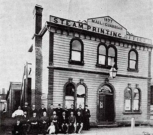 The Ashburton Guardian premises