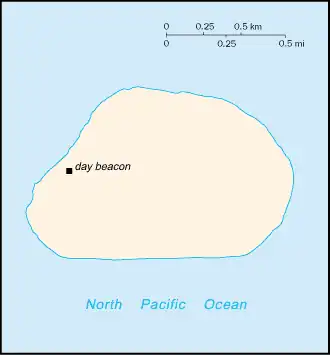map of Baker Island