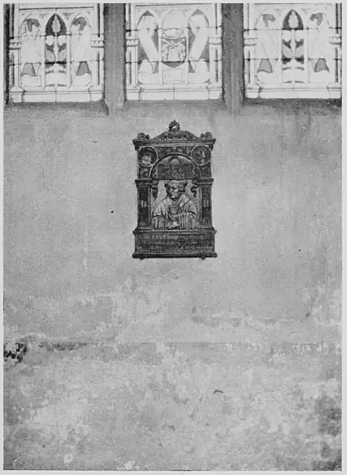 Memorial Tablet to Dr. John Eck