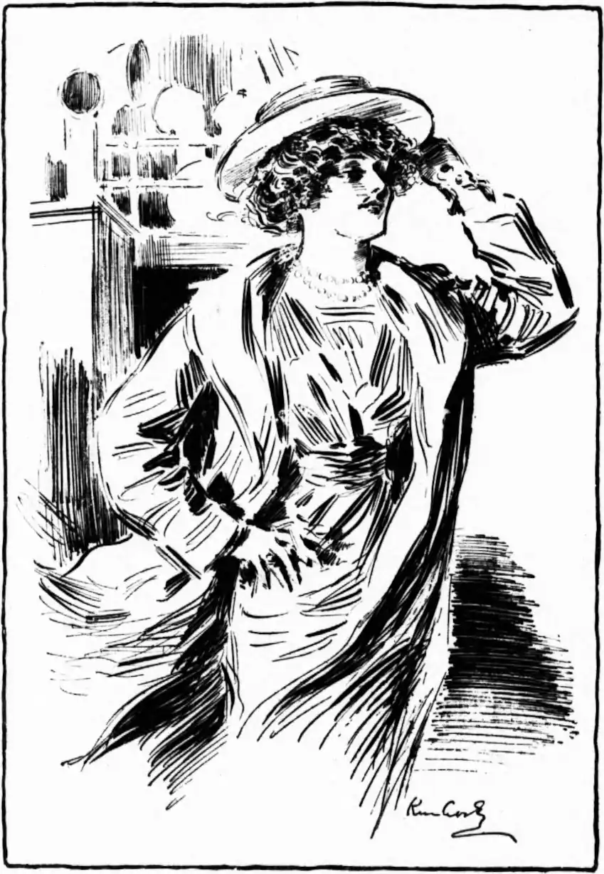 Micky left her standing gracefully in the wind