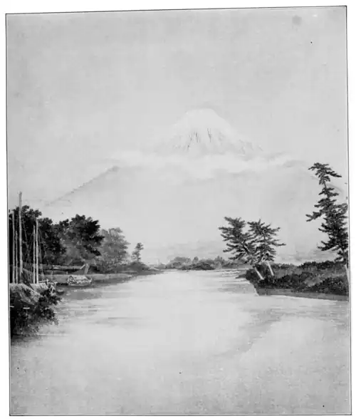 Fuji-san (Peerless Mount), the Famous Volcano of Japan