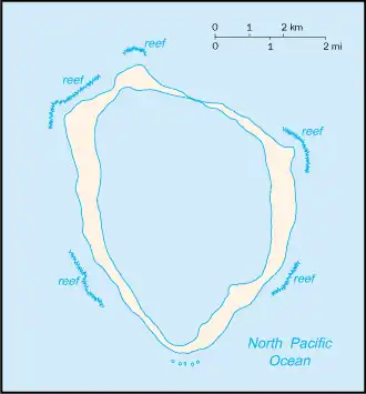 map of Clipperton Island