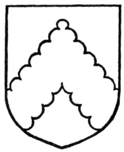 Fig. 129.—Chevron invecked.