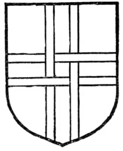 Fig. 174.—Cross parted and fretty.