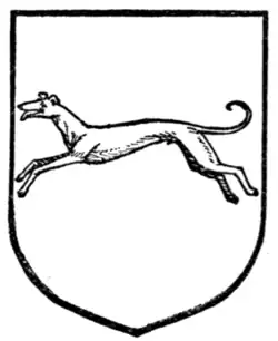 Fig. 373.—Greyhound courant.