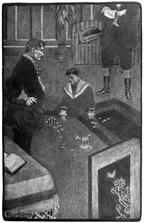 POLLOCK STOOD A LITTLE APART, GAZING IN AMAZEMENT AT THE SCENE BEFORE HIM.