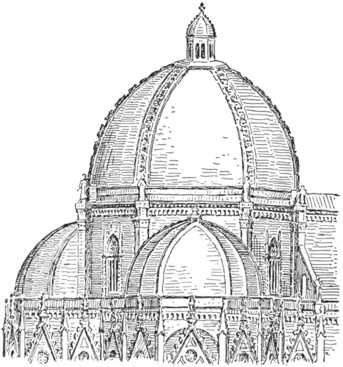 Dome of Arnolfo, figure 3 from "Character of Renaissance Architecture"