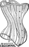 Dr. Warner's Abdominal corset.