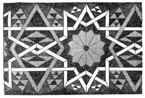 Fig. 4.—Marble Mosaic at Monreale Cathedral.