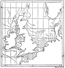Fig. 3.—Cotidal Lines in British Seas.
