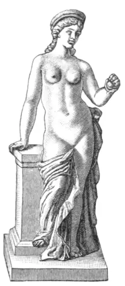 Fig. 3.—Copy of a statue of Aphrodite from Megara. (Berlin Museum.)