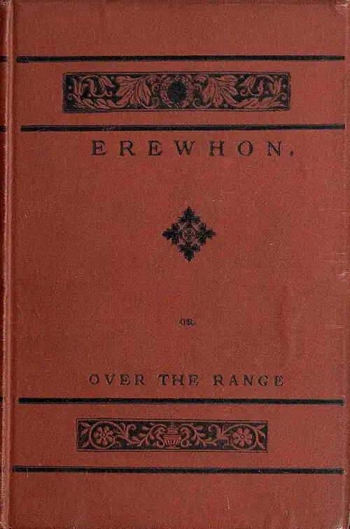 Erewhon. Or, Over the Range. Cover image.