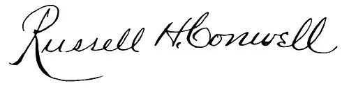 Russell H. Conwell.