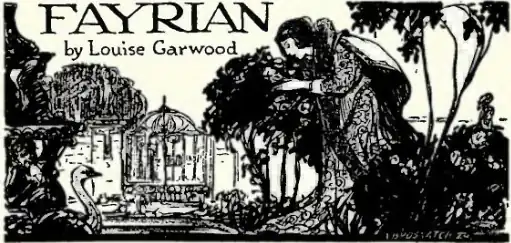 Illustration from Weird Tales for the story Fayrian