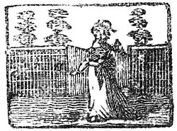 Title page woodcut from 'Five excellent new songs', an undated chapbook printed in Stirling